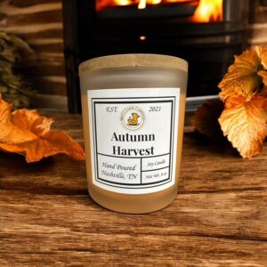 Autumn Harvest 8 oz Soy Candle