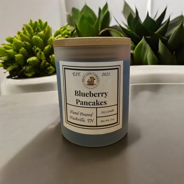 Blueberry Pancakes 8 oz Candle