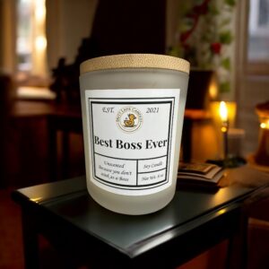 Best Boss Ever 8 oz Candle