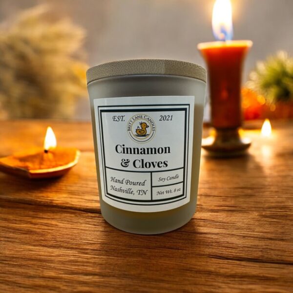 Cinnamon and Cloves 8 oz Candle