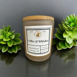 Coffee and Whiskey 8 oz Candle
