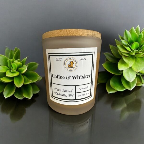 Coffee and Whiskey 8 oz Candle