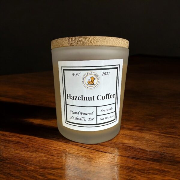 Hazelnut Coffee 8 oz Candle
