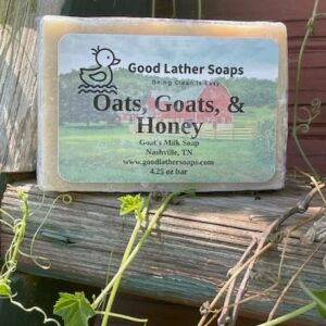 Oats, Goats, & Honey Bar Soap
