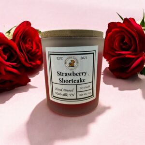 Strawberry Shortcake 8 oz Candle