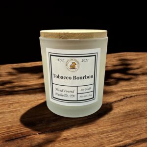 Tobacco Bourbon 8 oz Candle