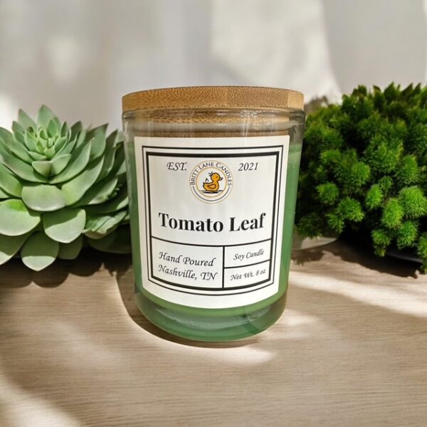 Tomato Leaf Candle