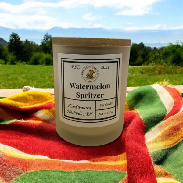 Watermelon Spritzer 8 oz Soy Candle