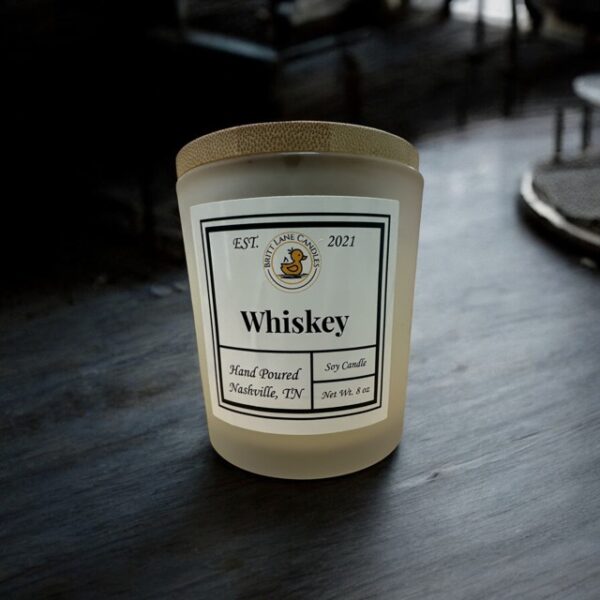 Whiskey 8 oz Candle