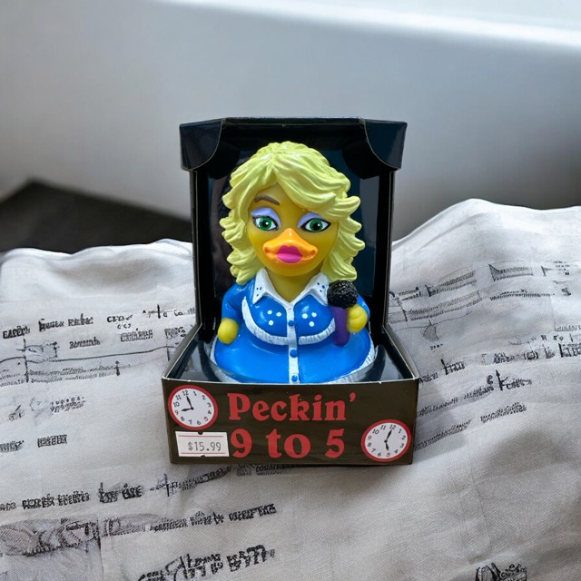 Peckin' 9 to 5 Rubber Duck