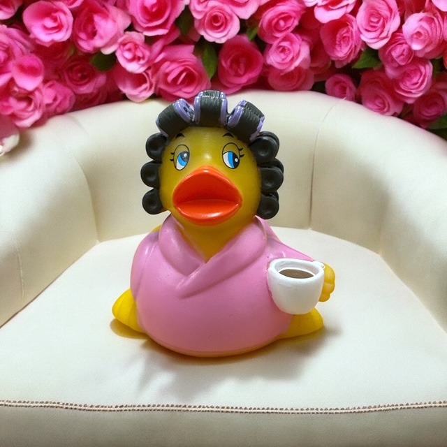 Morning Coffee Rubber Duck