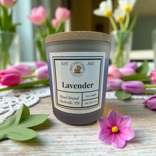 Lavender 8 oz Candle