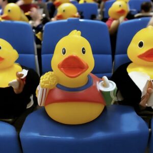 Movie Night Rubber Duck