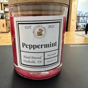 Peppermint 8 oz Soy Candle