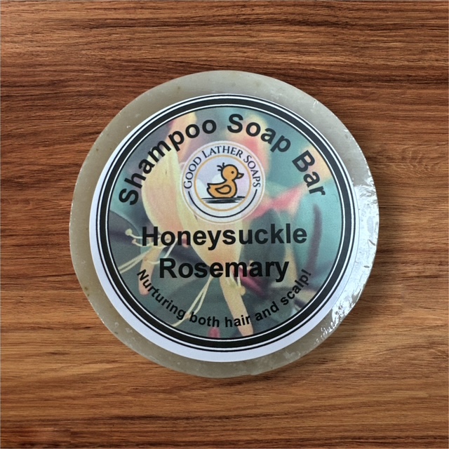 Honeysuckle Rosemary - Shampoo Bar