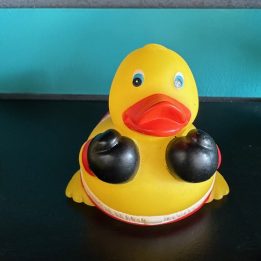 Boxing Rubber Duck